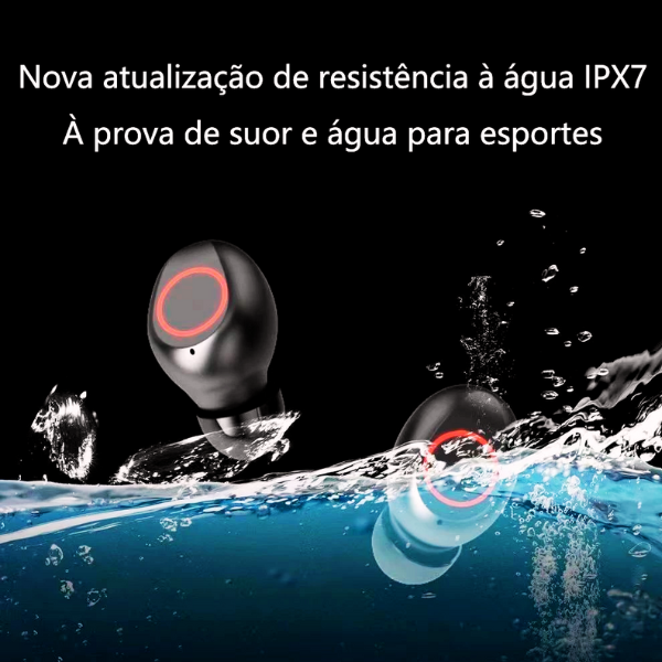 Fone Ouvido Gamer S/fio Bluetooth M88 Plus Função Power Bank