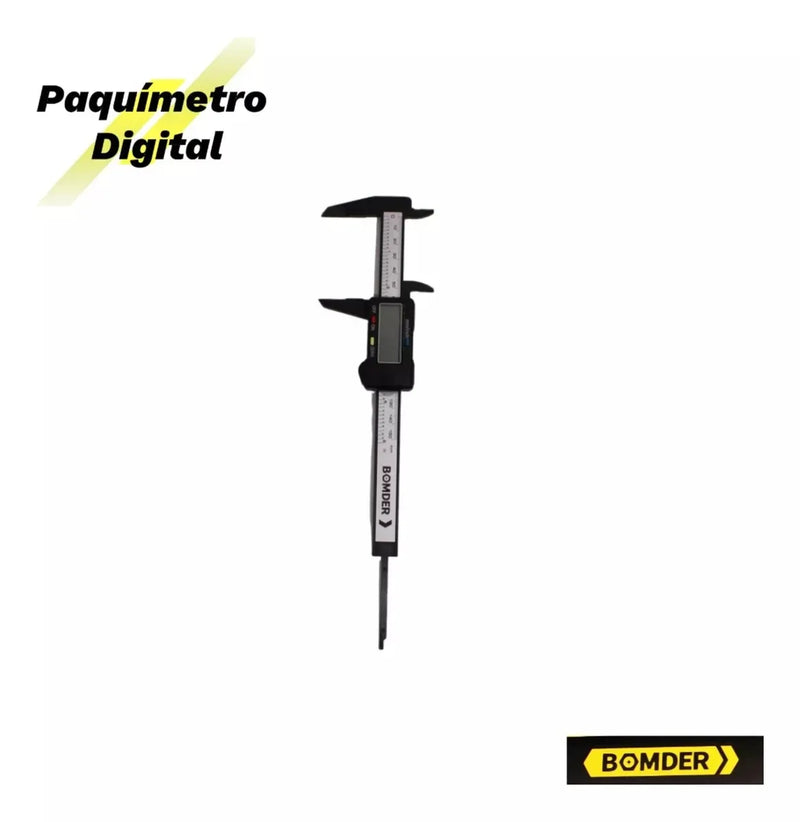 Paquimetro Digital Profissional 150mm 0,1mm Com Tela LCD E Estojo