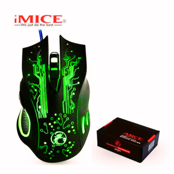 Mouses Games X8 led RGB 3200 dpi Confortavel Ergonomico Cabo Reforçado Com Filtro Envio Imediato