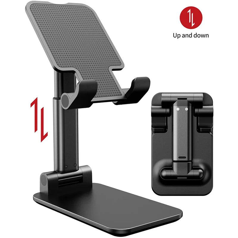 Suporte De Mesa De Metal Celulares e Tablets Universal Mesa Folding Desktop