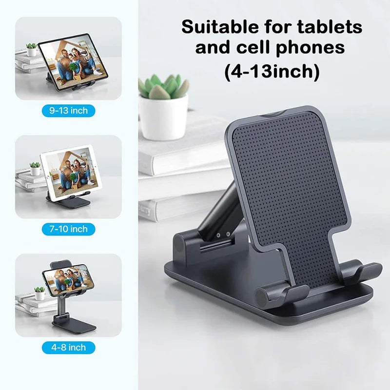 Suporte De Mesa De Metal Celulares e Tablets Universal Mesa Folding Desktop