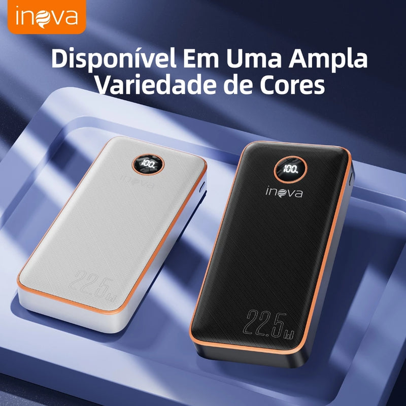 Inova power bank 20000 mah turbo 22.5W Carregador Portátil